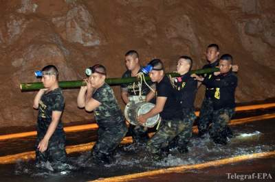 В Таиланде нашли в пещере пропавших детей 