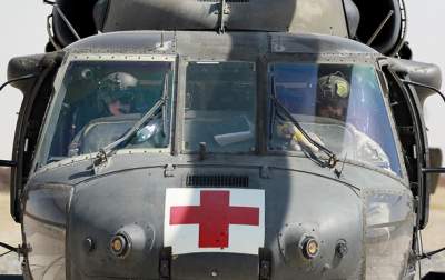 В США разбился медицинский вертолет