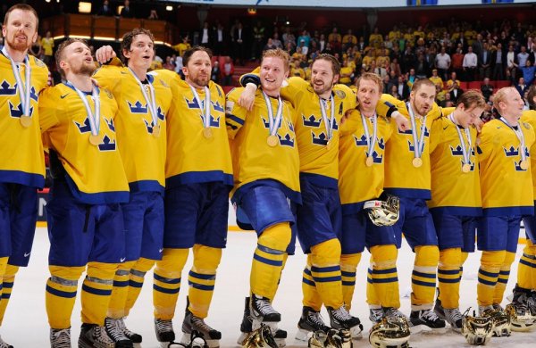 Швеция со счетом 7-0 разгромила Австрию на ЧМ по хоккею