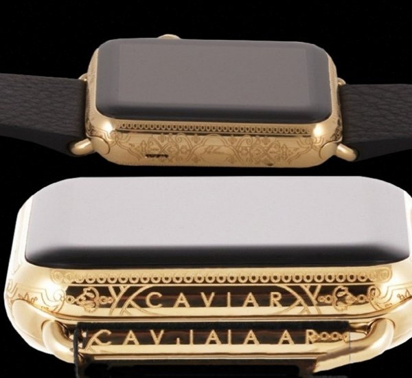 Caviar украсила Apple Watch 4 разными сортами «икры»