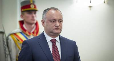 В Молдове кортеж президента попал в аварию