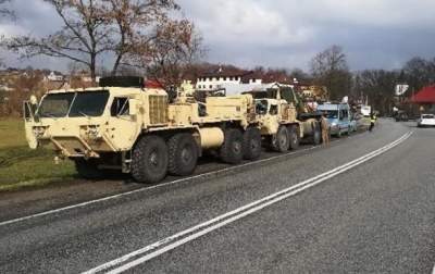 В Польше столкнулись военные автомобили США: есть раненые