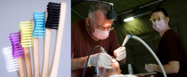 Прощание с зубными щётками: Микророботы научились удалять зубной налёт