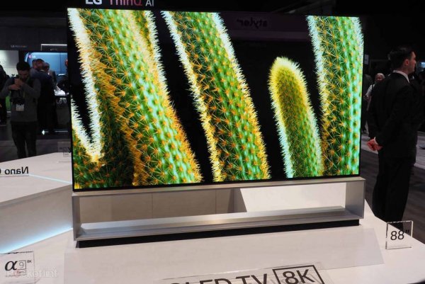 По цене автомобиля: LG представили 8K-телевизор за $42 тысячи