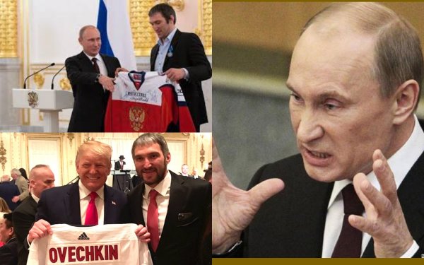 Путин обидится: Овечкина могут исключить из «Putin Team» за дружбу с Трампом