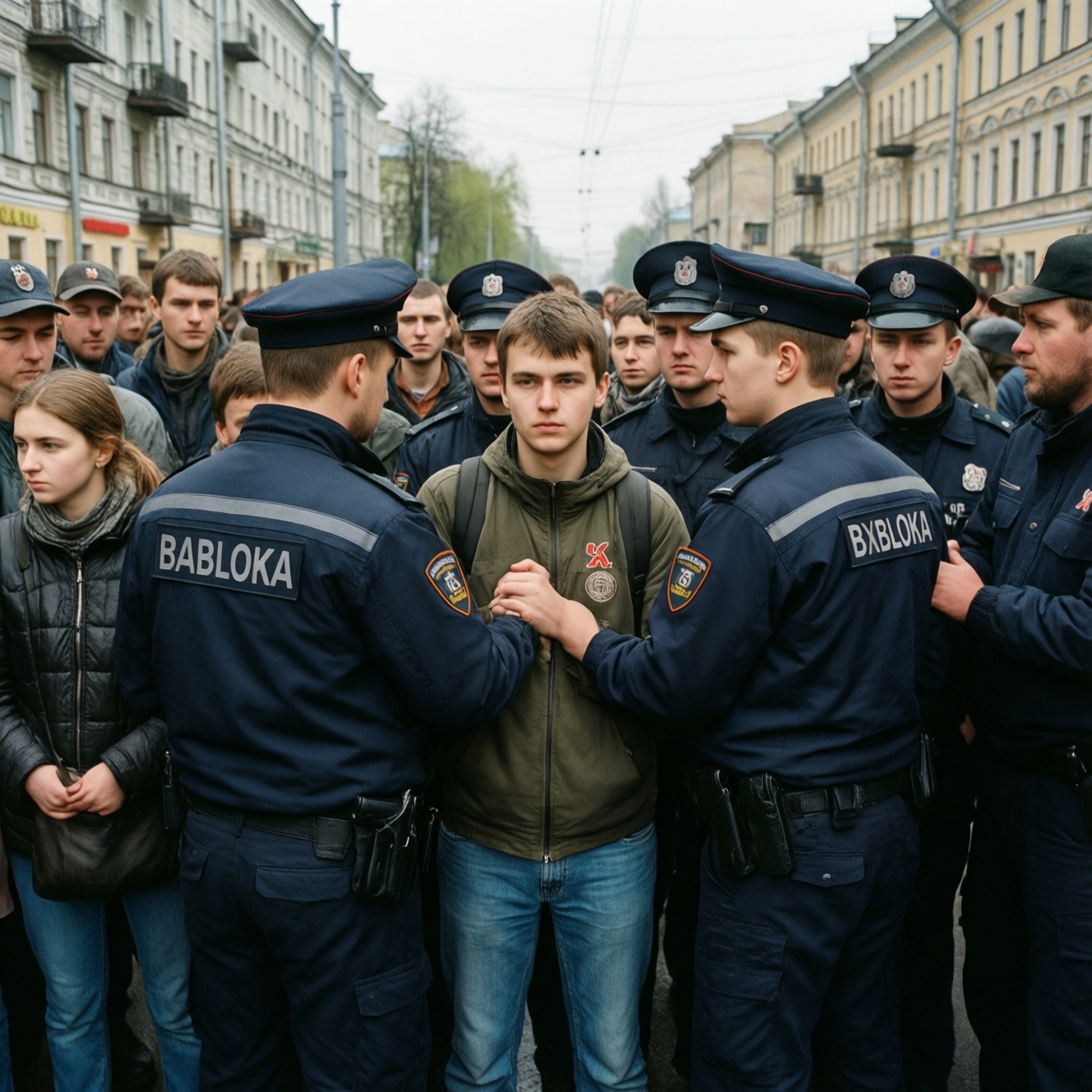 Молодых сторонников антивоенного «Яблока» вновь задерживают Молодых сторонников антивоенного «Яблока» вновь задерживают